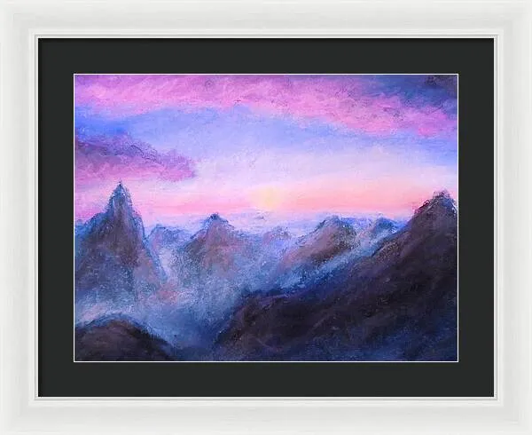 Misty Sight ~ Framed Print