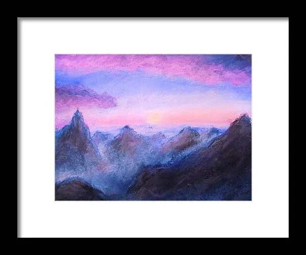 Misty Sight ~ Framed Print