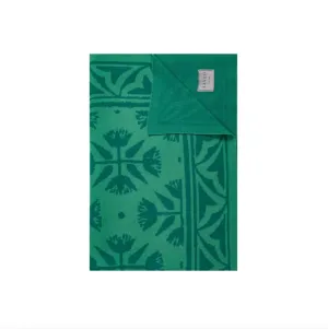 Monaco Arsenic Green Cashmere Blankets by Saved New York