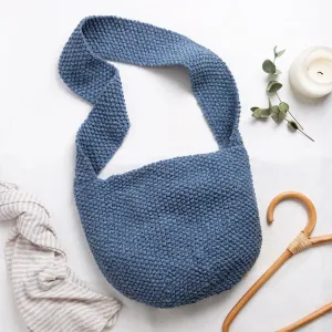 Moss Stitch Bag Knitting Kit
