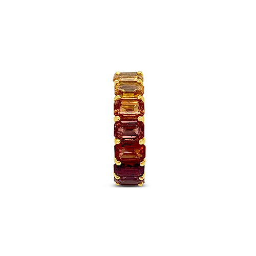 Multi-colored Sapphire Ring