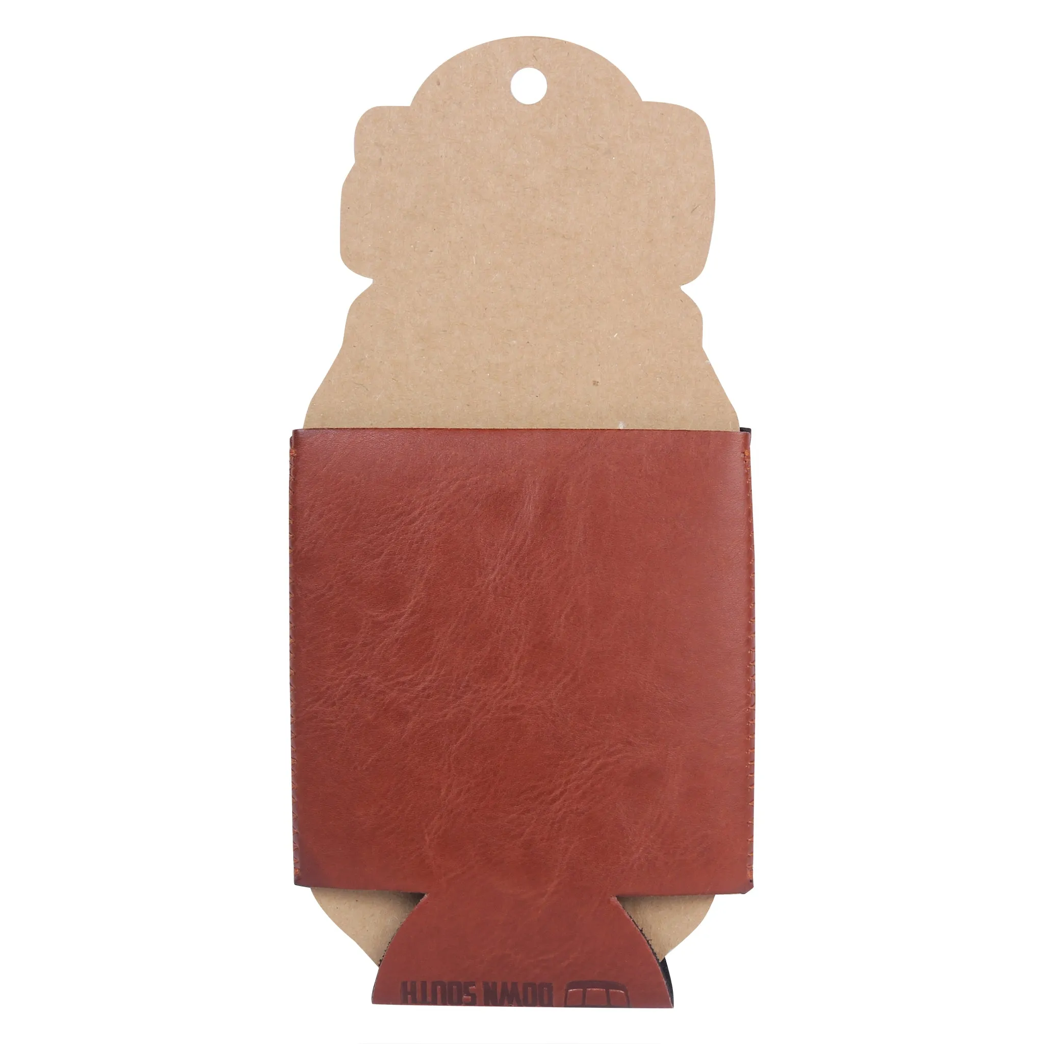 Ohio Faux Leather Can Cooler