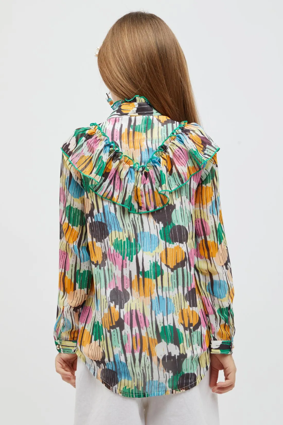 One Friday Multi Colored Printed Top