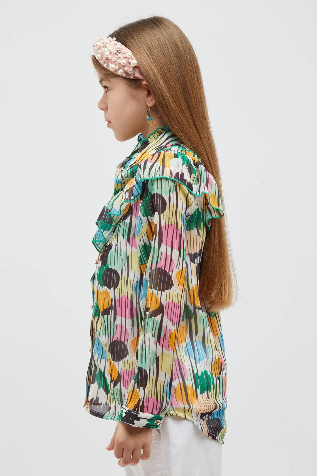 One Friday Multi Colored Printed Top