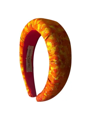 Orange padded headband