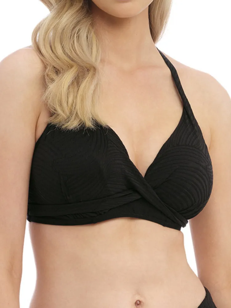 Ottawa Plunge Bikini Top - Black