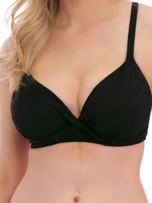 Ottawa Plunge Bikini Top - Black