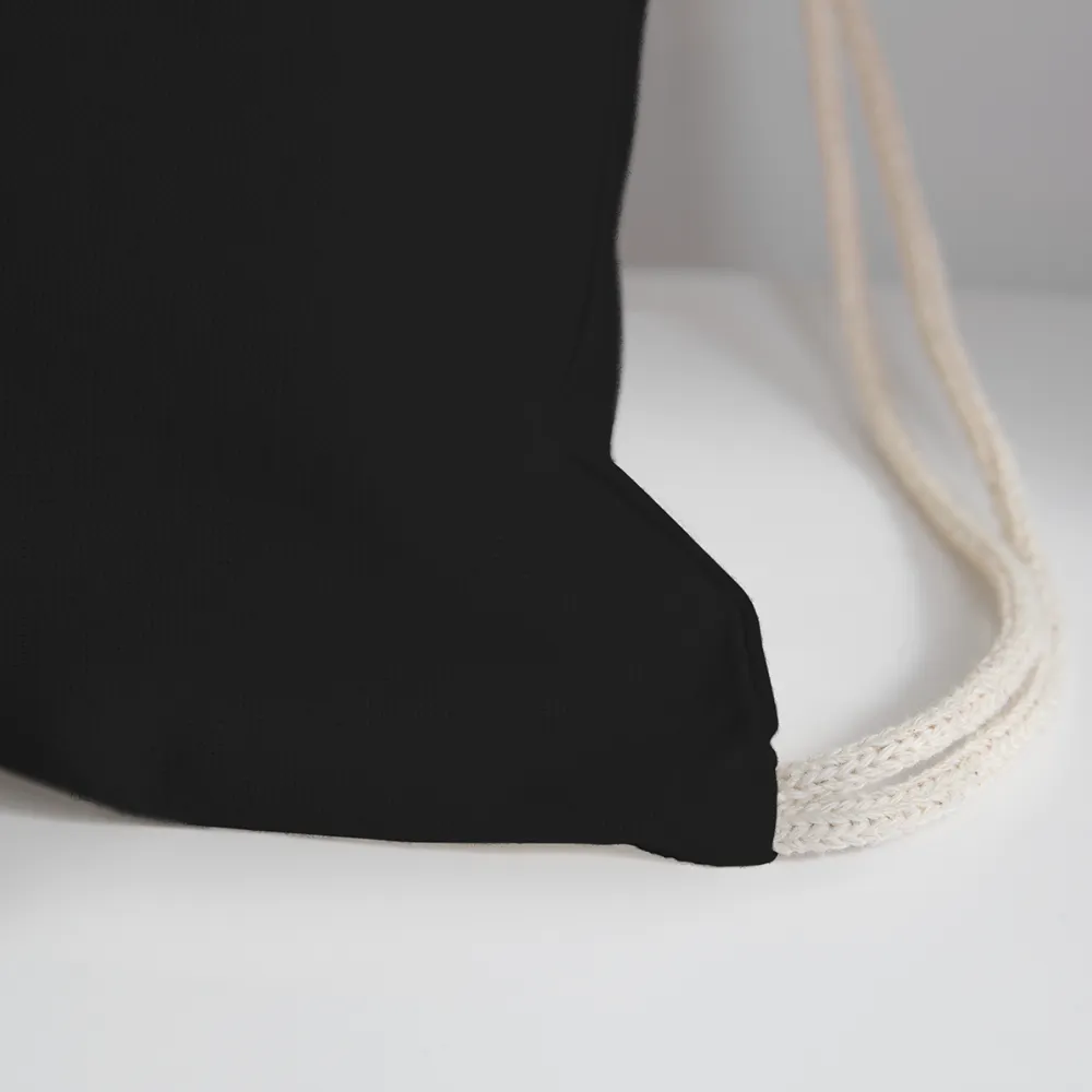 Personalized Cotton Drawstring Bag. Eco-friendly Customizable Sack Bag. Back to School Bag for Teachers and School Children
