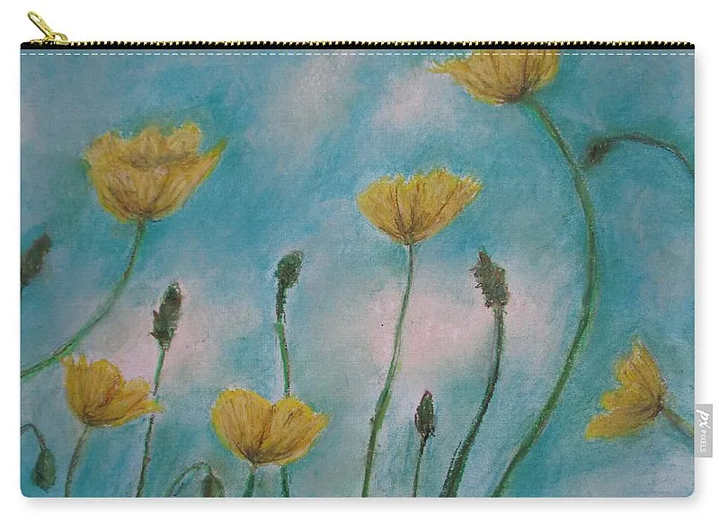 Petals of Yellows - Carry-All Pouch