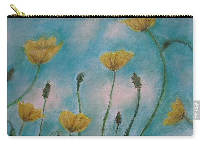 Petals of Yellows - Carry-All Pouch