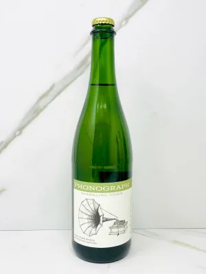 Phonograph, "Greening" Sparkling Cider, Finger Lakes, NY, 750mL