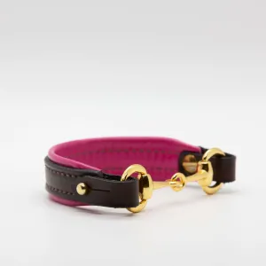 Pink Horse Bit Bracelet