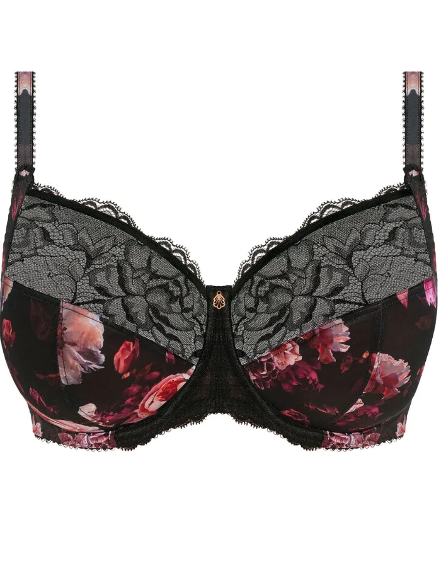 Pippa Side Support Full Cup Bra - Black