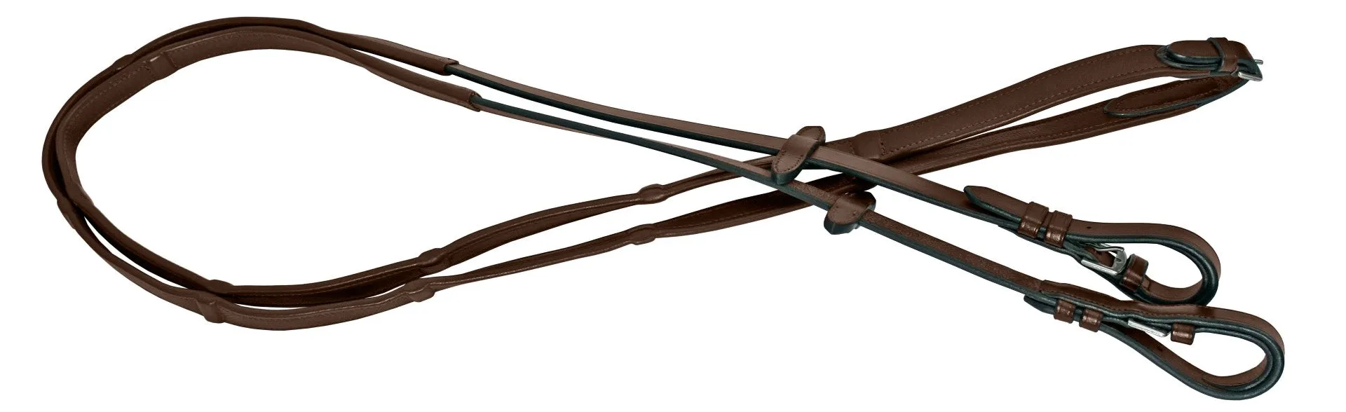 Platinum Padded Leather Reins