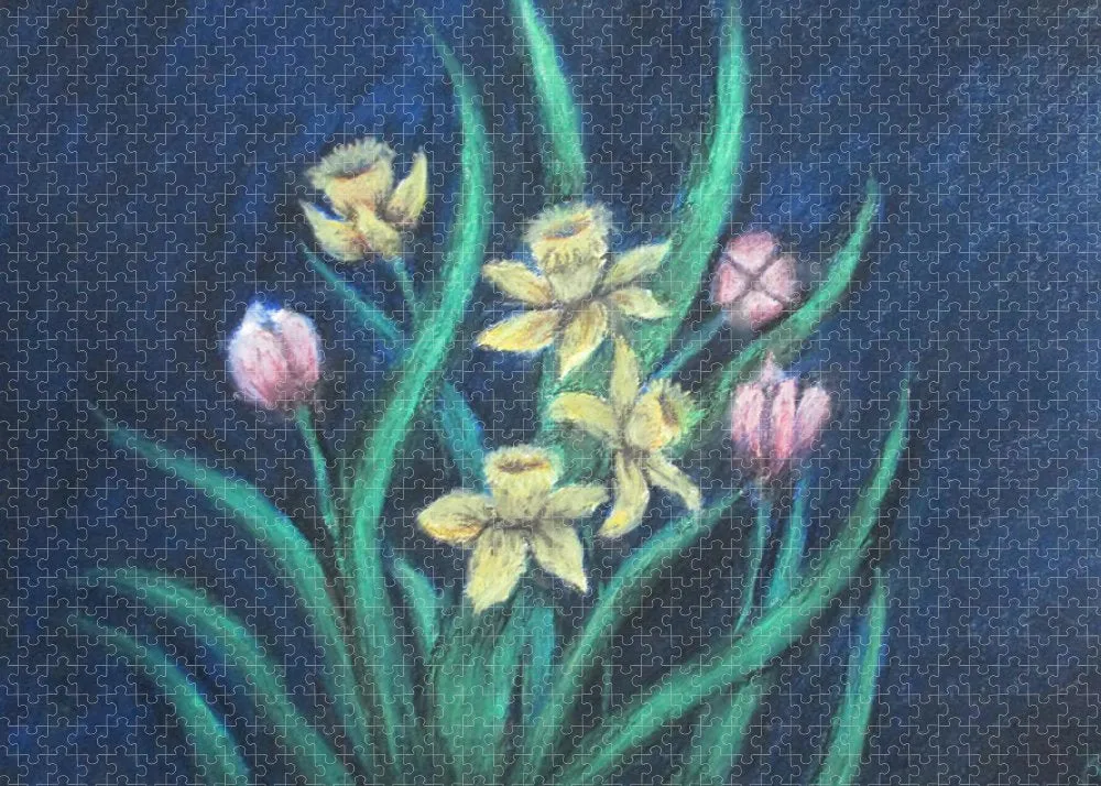 Plush Blooms ~ Puzzle