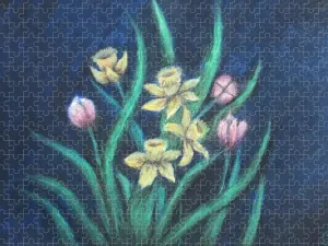 Plush Blooms ~ Puzzle