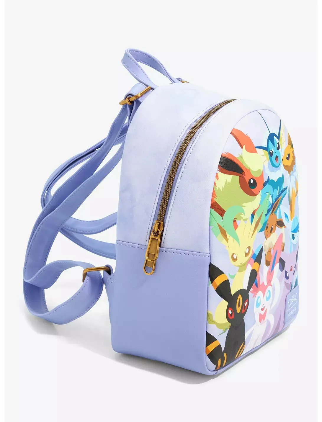 Pokemon Mini Backpack Eevee Evolutions Purple Loungefly