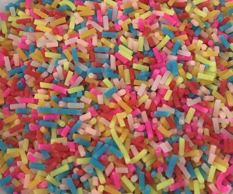 Polymer Clay Sprinkles 1mm-5mm 20gm Bright