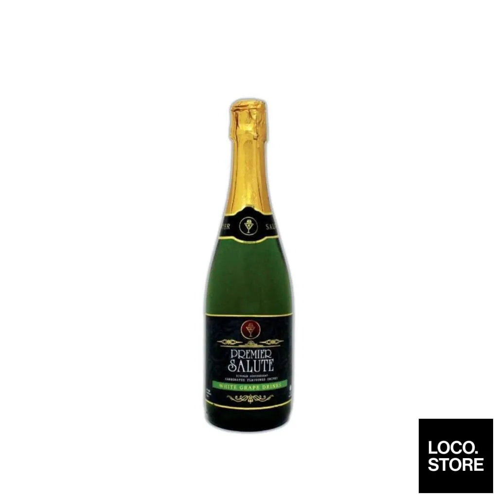 Premier Salute Sparkling Drinks White Grape 750ml