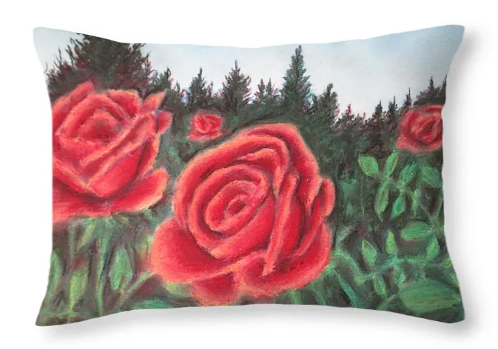 Pure Roses ~ Throw Pillow
