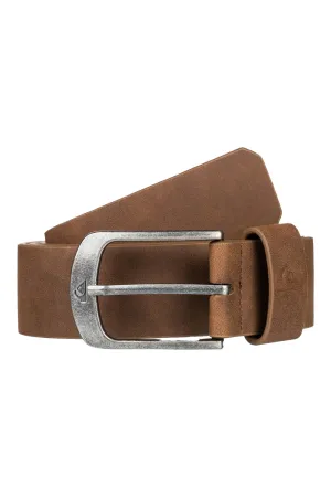 Quiksilver Mens Main Street Faux Leather Belt
