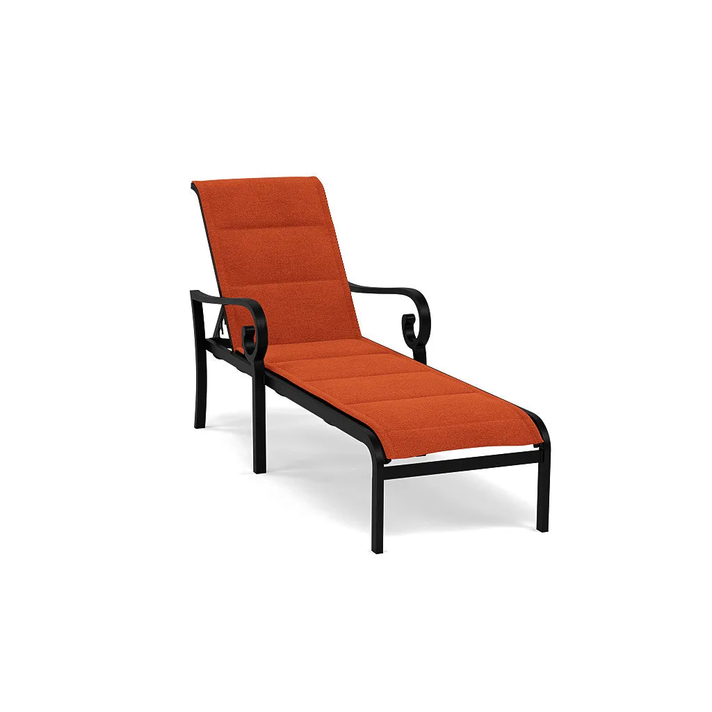Rancho Padded Sling Chaise Lounge
