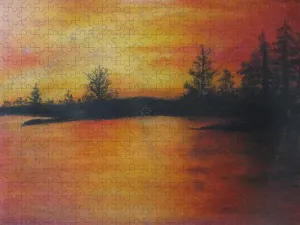 Red Sunset - Puzzle