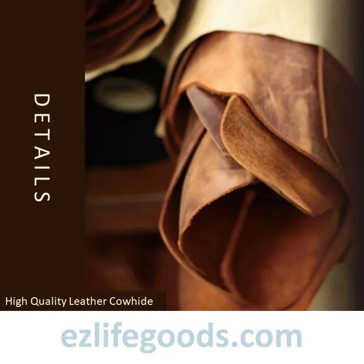 Retro Canvas Trimmed with Cowhide Duffle Weekender Bag | 54 cm Large Capacity Gym Bag