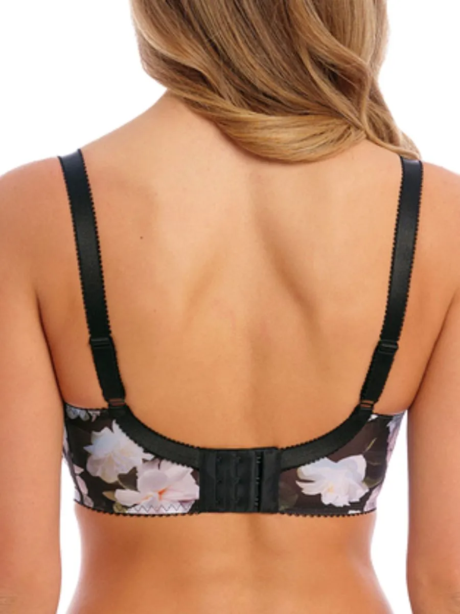 Rhiannon Side Support Bra - Midnight Rose