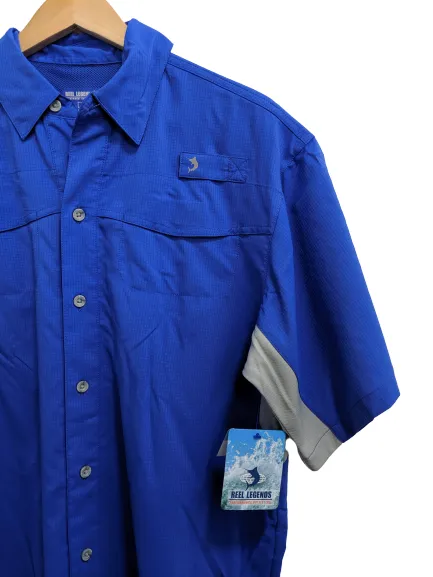 [S] NWT Reel Legends Mariner II Short Sleeve Shirt