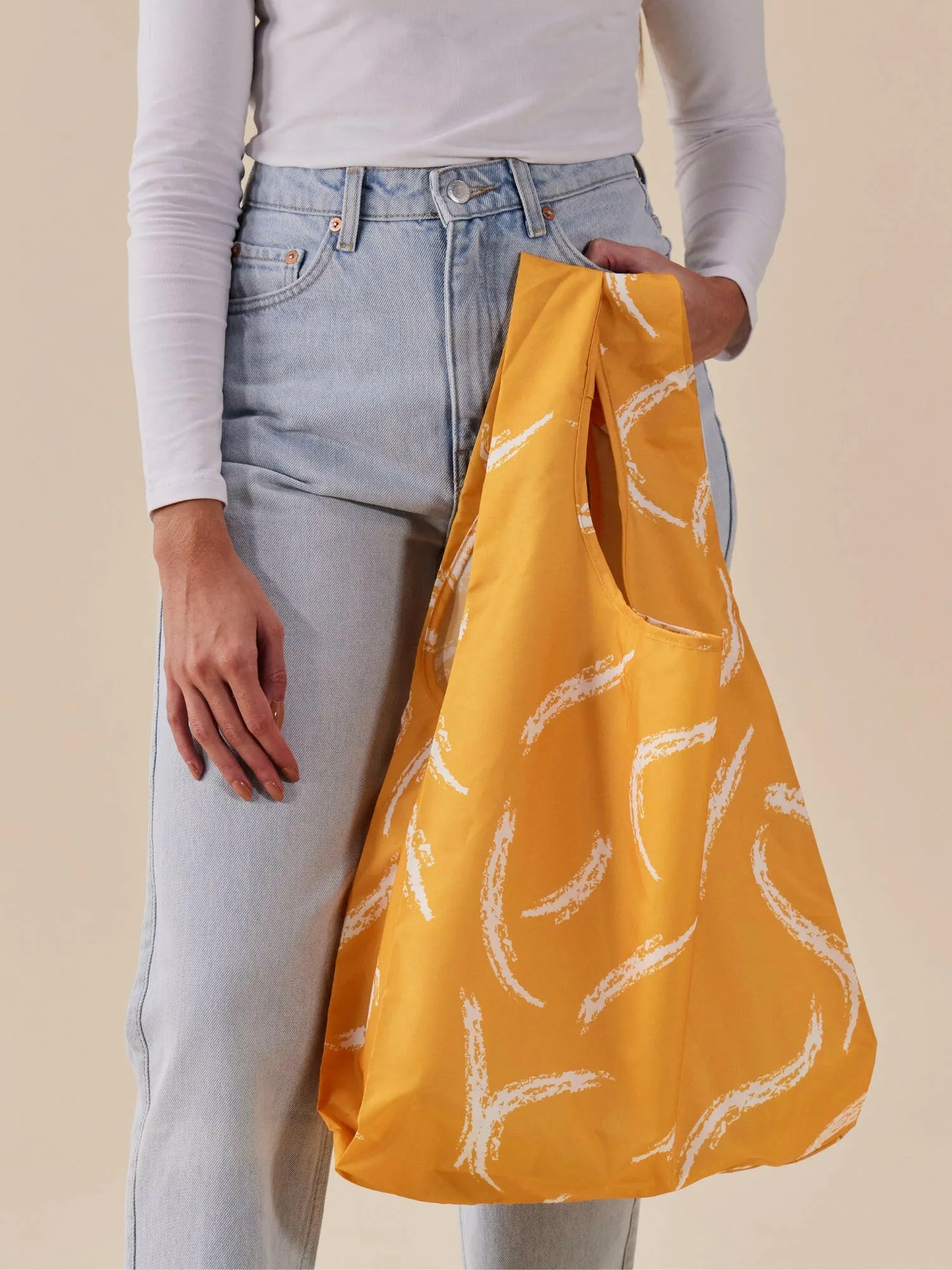 Saffron Brush Reusable Bag