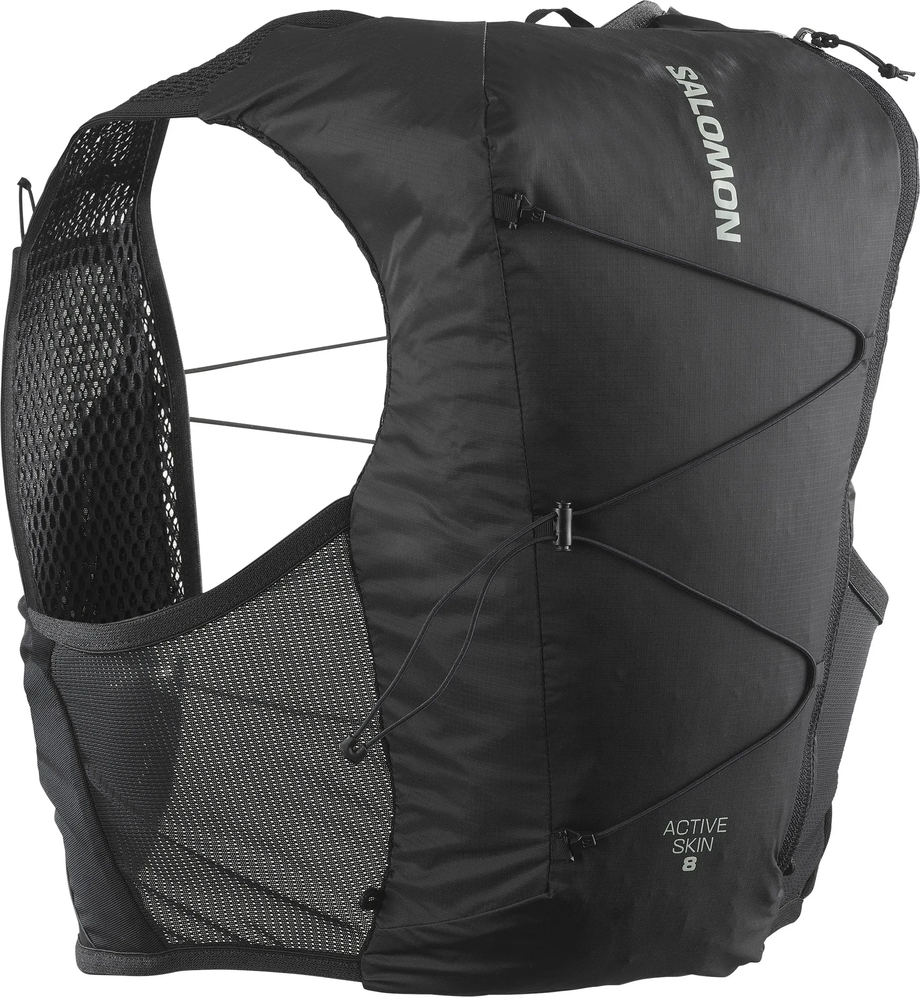 Salomon Active Skin 8 (No Flasks) Running Backpack - Black