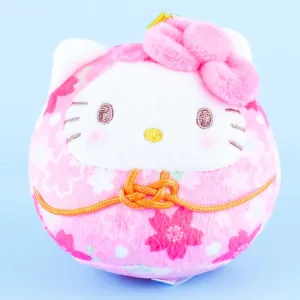 Sanrio Characters Sakura Plushie Charm - Pink Hello Kitty