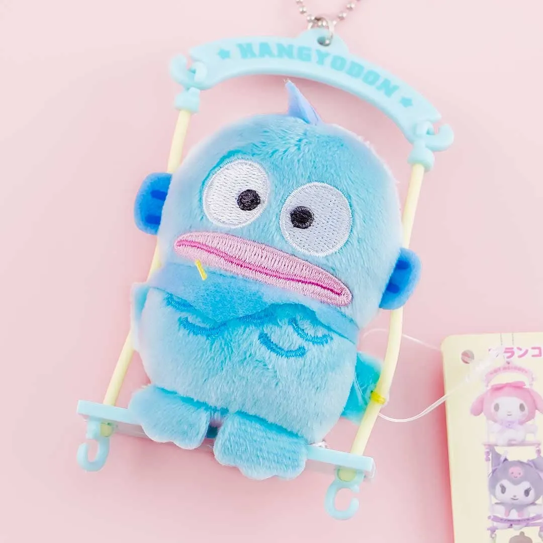 Sanrio Characters Swing Plushie Charm - Hangyodon