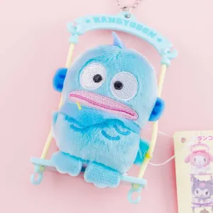 Sanrio Characters Swing Plushie Charm - Hangyodon