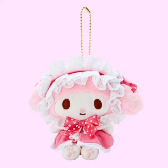 Sanrio My Melody Lolita Dress Mascot Plush