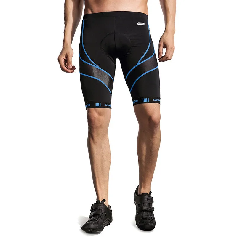 Santic Light velocity Blue Men Padded Cycling Shorts