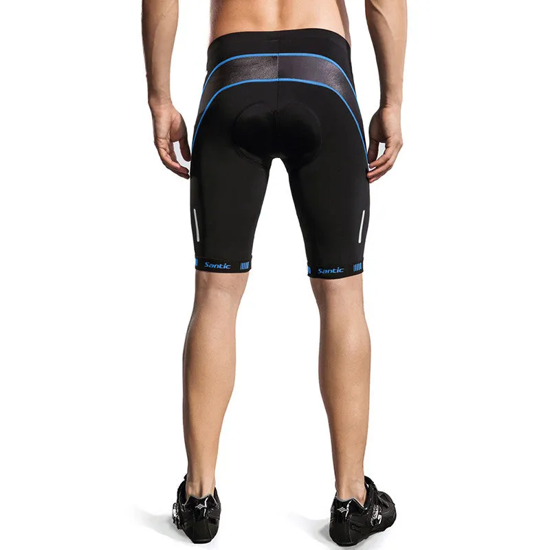 Santic Light velocity Blue Men Padded Cycling Shorts