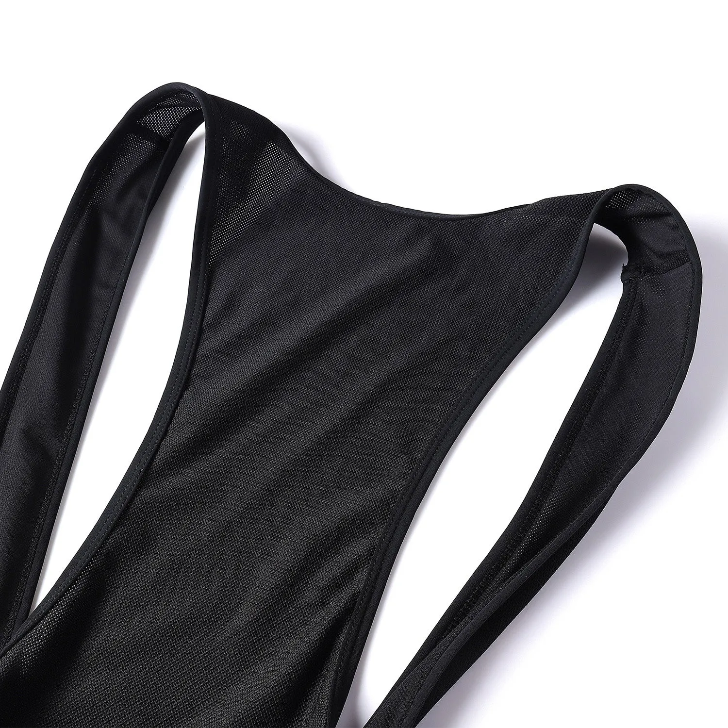 Santic Travel Blue Men Padded Bib Long Pants