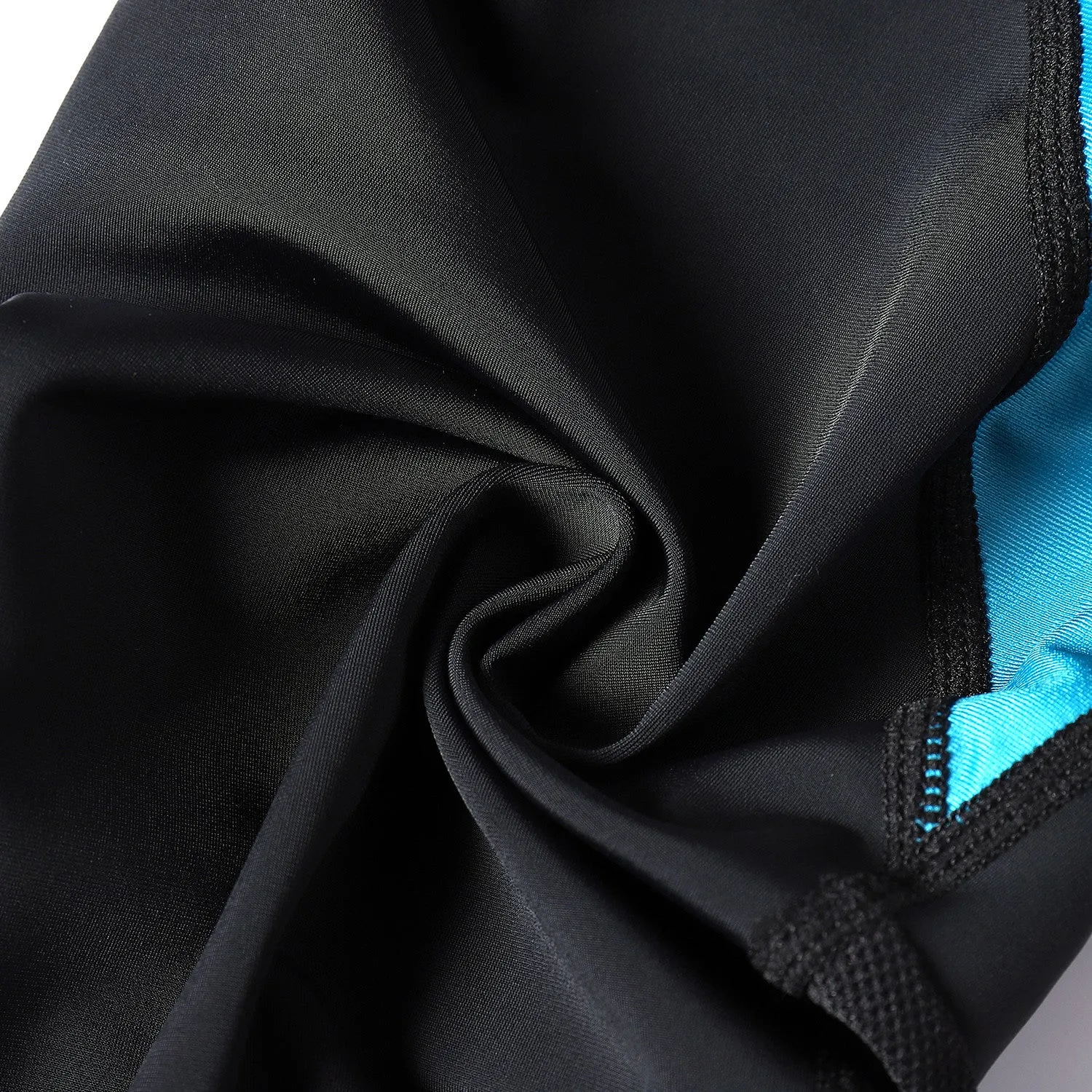 Santic Travel Blue Men Padded Bib Long Pants