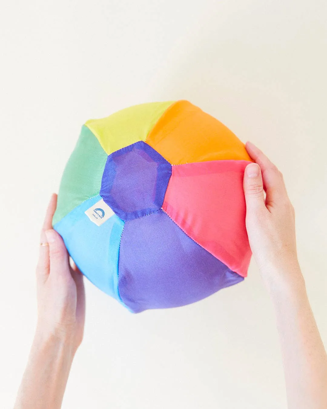 Sarah’s Silks - Rainbow Balloon Ball - 100% silk balloon cover