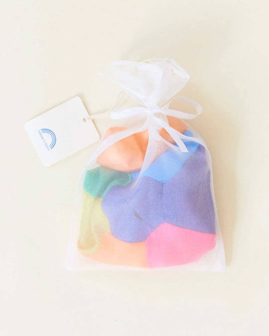 Sarah’s Silks - Rainbow Balloon Ball - 100% silk balloon cover