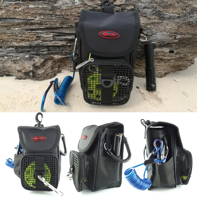 Scuba Diving Reel & SMB Mesh Bag