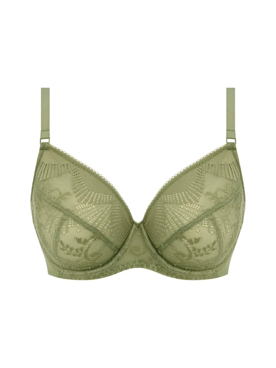 Sensu Lace Underwire Bra - Silk Green