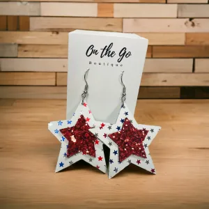 Sequin Sparkling Star Earrings