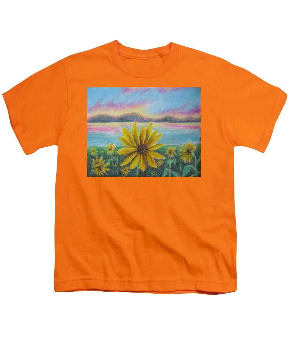 Setting Sunflower - Youth T-Shirt