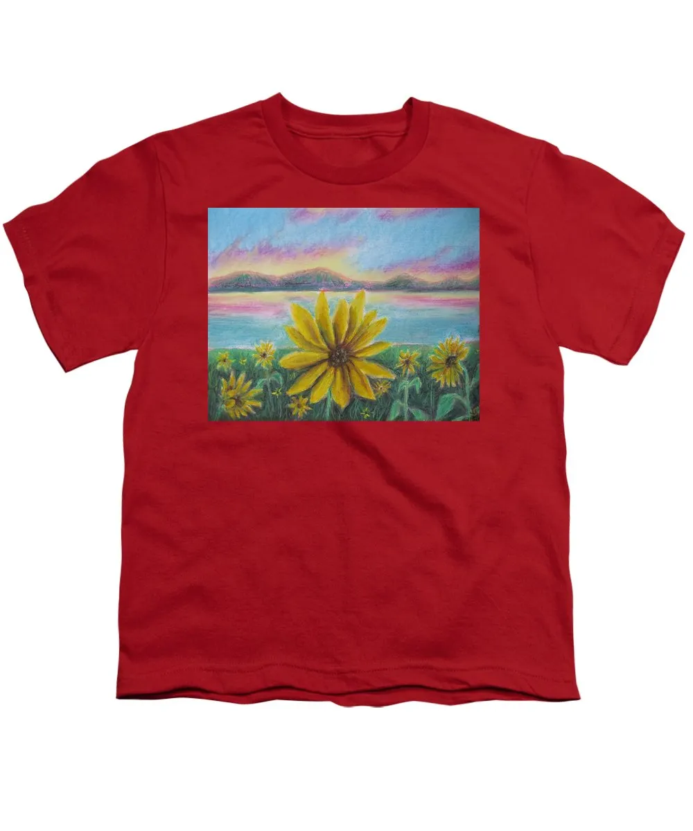 Setting Sunflower - Youth T-Shirt