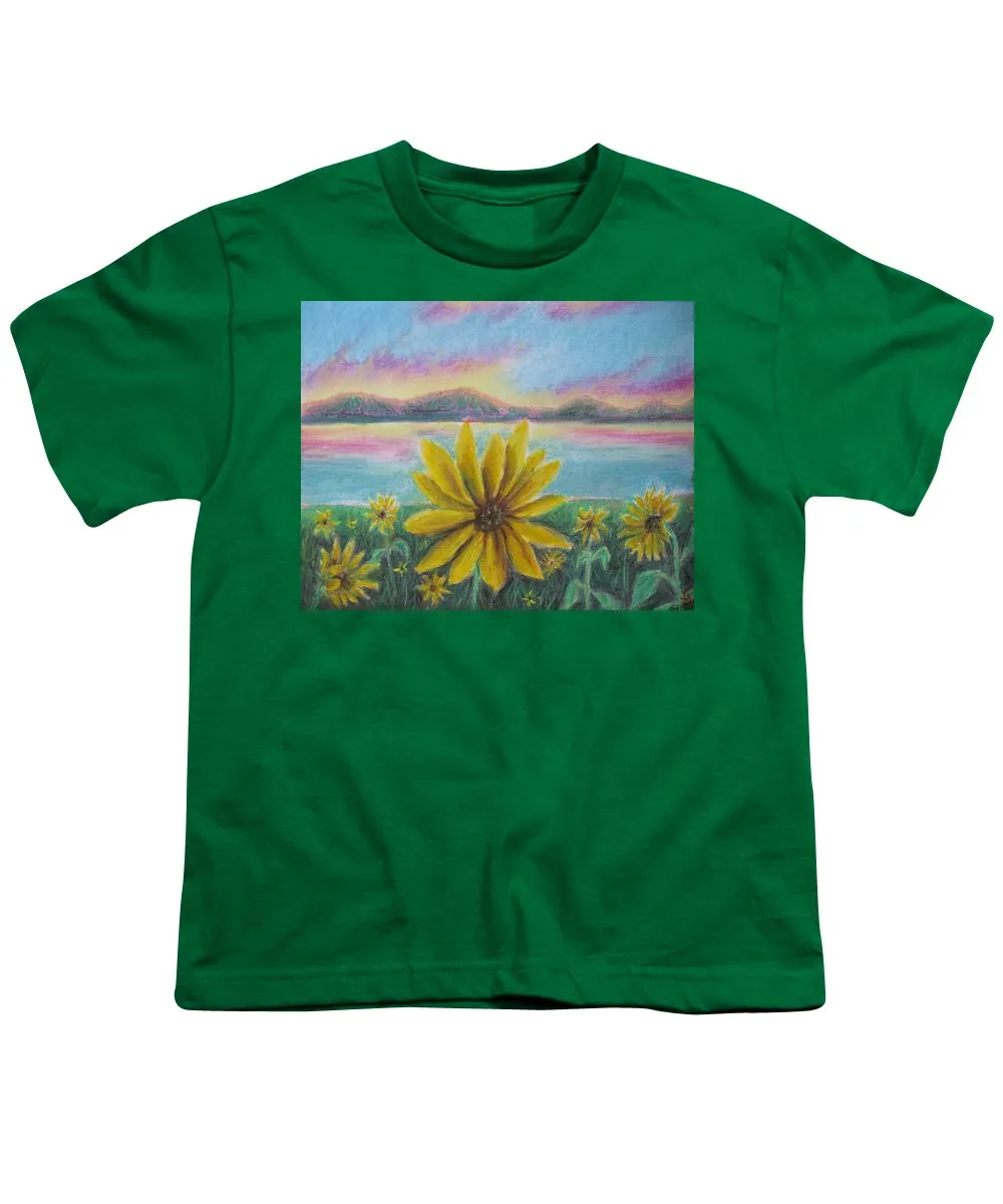 Setting Sunflower - Youth T-Shirt