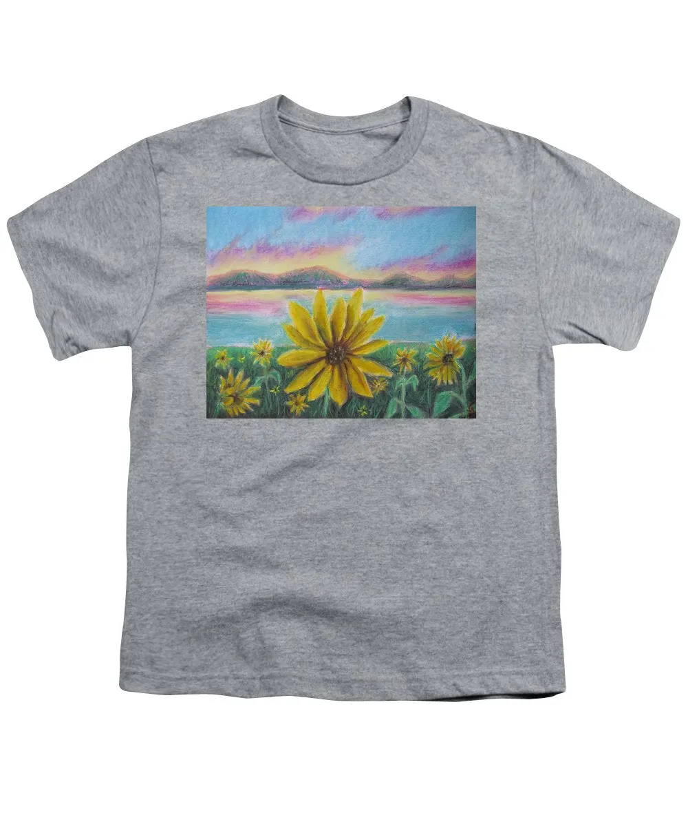 Setting Sunflower - Youth T-Shirt