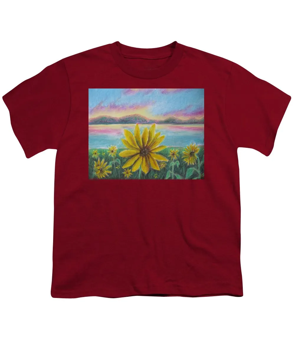 Setting Sunflower - Youth T-Shirt